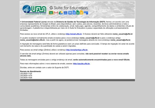 
                            1. Apenas Consultas - Ufla