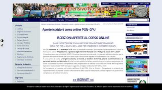 
                            12. Aperte iscrizioni corso online PON-GPU – Istituto Comprensivo ...