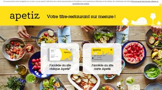 
                            5. APETIZ - Apetiz > Portail landing page - Landing page