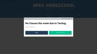 
                            10. APEX Homeschool Enrichment Program