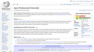 
                            2. Apex Professional University - Wikipedia