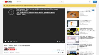
                            5. Apex Telecom News 24 mobile radiation - YouTube