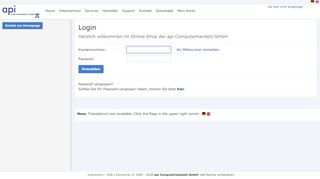 
                            1. api Computerhandels GmbH - Onlineshop