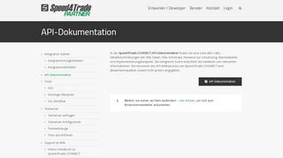 
                            7. API-Dokumentation | Speed4Trade