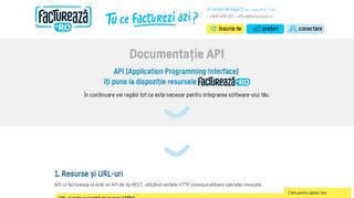 
                            3. API Facturi online - Factureaza.ro