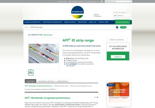 
                            5. API® ID strip range | bioMérieux
