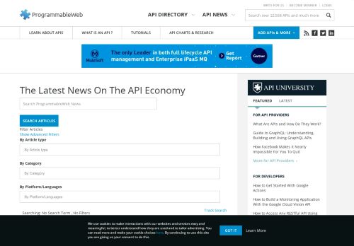 
                            7. API News, Analysis, How-To's and Tutorials | ProgrammableWeb