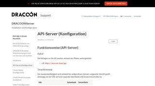 
                            9. API-Server (Konfiguration) – DRACOON