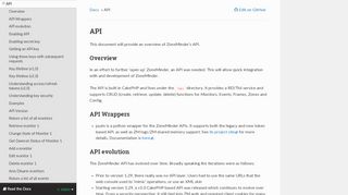 
                            4. API — ZoneMinder documentation