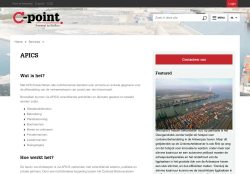 
                            3. apics - Port of Antwerp