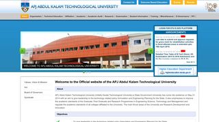 
                            2. APJ Abdul Kalam Technological University :: Home
