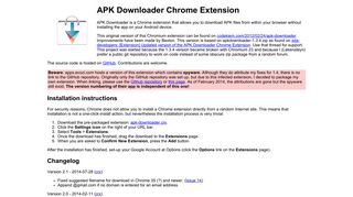 
                            5. APK Downloader Chrome Extension