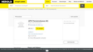 
                            4. APK Pensionskasse AG in 4020 Linz - Herold