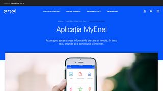 
                            4. Aplicația MyEnel - www.enel.ro