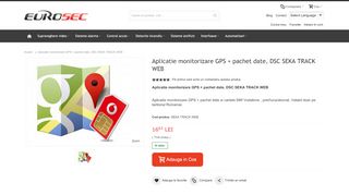 
                            8. Aplicatie monitorizare GPS + pachet date, DSC SEKA TRACK WEB