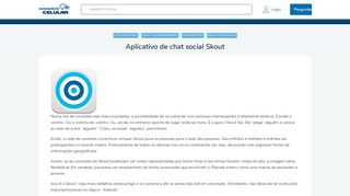 
                            11. Aplicativo de chat social Skout - ManiadeCelular