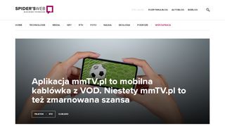 
                            4. Aplikacja mmTV.pl to mobilna kablówka z VOD. Niestety mmTV.pl to ...