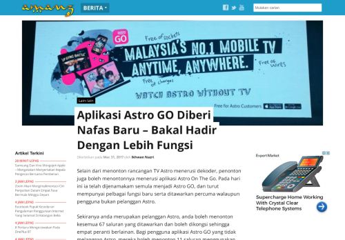 
                            9. Aplikasi Astro GO Diberi Nafas Baru – Bakal Hadir Dengan ...