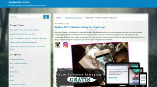 
                            12. Aplikasi Auto Followers Instagram Tanpa Login | Aardvarks Cuba