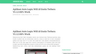 
                            6. Aplikasi Auto Login Wifi id Gratis Terbaru V1.1.2 100% Work - Android ...