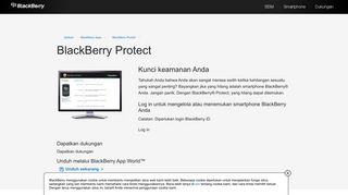 
                            3. Aplikasi BlackBerry Protect - Indonesia - Indonesia