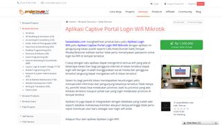 
                            13. Aplikasi Captive Portal Login Wifi Mikrotik - Projects