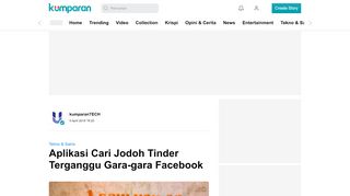 
                            10. Aplikasi Cari Jodoh Tinder Terganggu Gara-gara Facebook ...