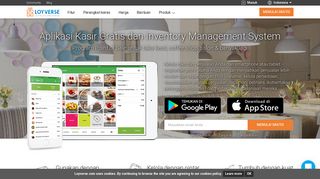 
                            2. Aplikasi Kasir Berbasis online Gratis. Point of sale - Loyverse POS