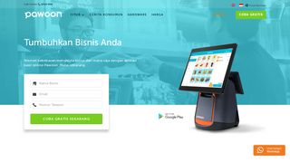 
                            12. Aplikasi Kasir Online Terbaik - Pawoon POS - Point of Sales