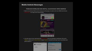 
                            9. Aplikasi Mobile - Link Alternatif Alexavegas.com