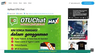 
                            2. Aplikasi OTU Chat – EKLANKU MAX