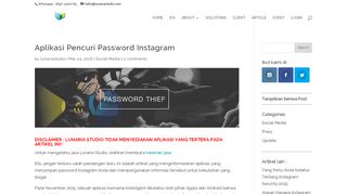 
                            12. Aplikasi Pencuri Password Instagram - Lunaria Studio | Spesialis ...