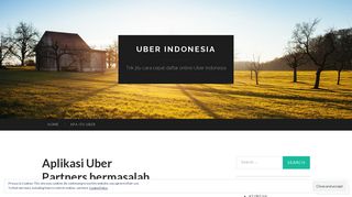 
                            10. Aplikasi Uber Partners bermasalah | Uber Indonesia