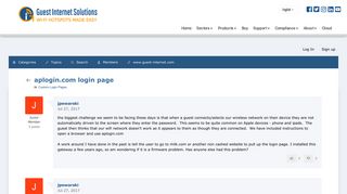 
                            2. aplogin.com login page - Guest-internet Forum