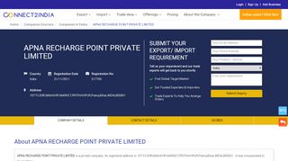 
                            12. APNA RECHARGE POINT PRIVATE LIMITED - Company, registration ...