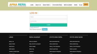 
                            6. Apna RERA - Login