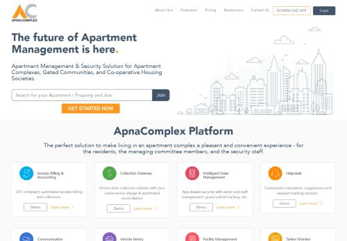 
                            13. ApnaComplex: Apartment Society Management Software