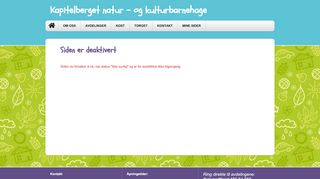 
                            6. Åpne barnehage - Kapitelberget barnehage