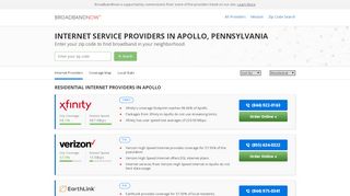 
                            9. Apollo has 13 Internet Service Providers | BroadbandNow.com