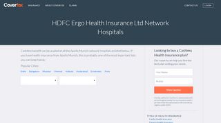 
                            8. Apollo Munich Health Insurance Network Hospitals | Coverfox.com