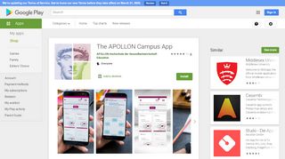 
                            7. APOLLON Campus-App – Apps bei Google Play