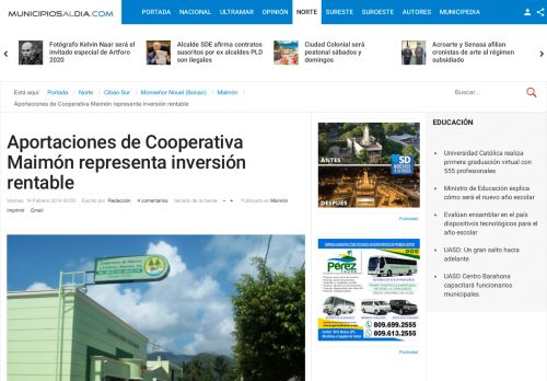 
                            13. Aportaciones de Cooperativa Maimón representa inversión rentable ...