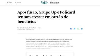 
                            9. Após fusão, Grupo Up e Policard tentam crescer em cartão de ...