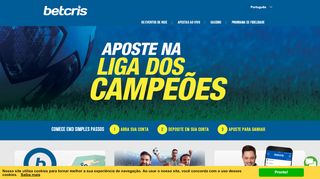 
                            12. Apostas Desportivas on-line em BETCRIS Sportsbook