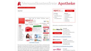 
                            12. Apotal Versandkostenfrei Apotheke