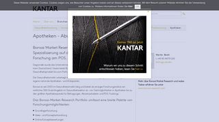 
                            6. Apotheken Abverkaufsdaten - Kantar TNS