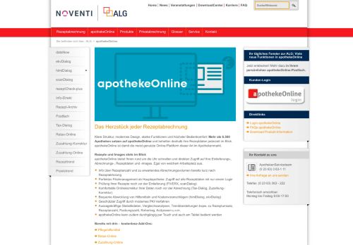 
                            2. apothekeOnline | ALG GmbH
