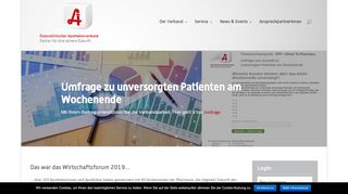 
                            9. Apothekerverband: Startseite