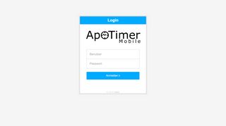 
                            12. ApoTimerWEB - Login