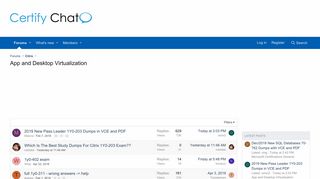 
                            10. App and Desktop Virtualization | Certify Chat - Certification ...